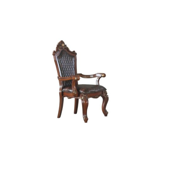 Picardy - Chair (Set of 2) - Cherry Oak & PU Online