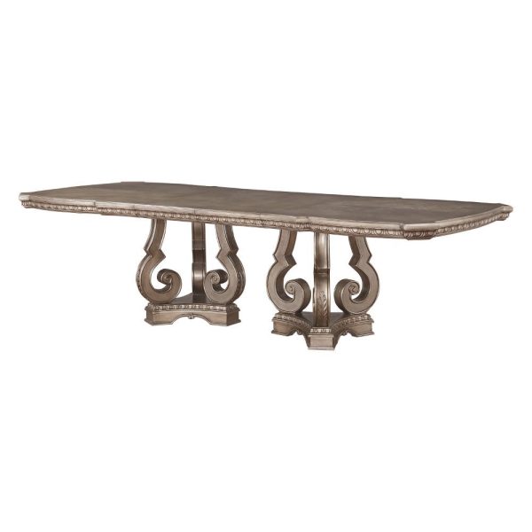 Northville - Dining Table - Antique Silver - 30  Supply