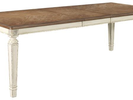 Realyn - Chipped White - Rectangular Dining Room Extension Table Discount