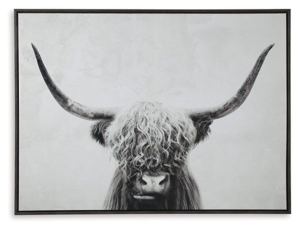 Pancho - Black   White - Wall Art Online Hot Sale