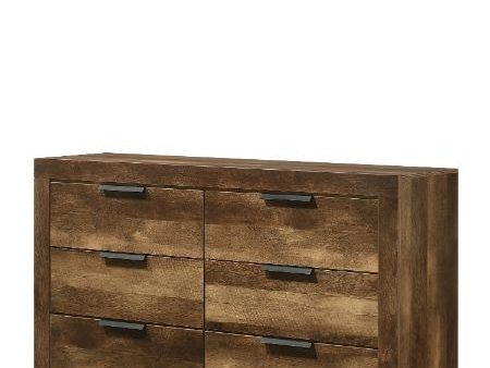 Morales - Dresser - Rustic Oak Finish Fashion