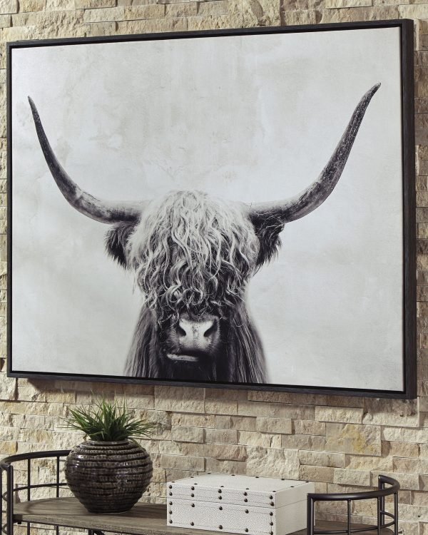 Pancho - Black   White - Wall Art Online Hot Sale