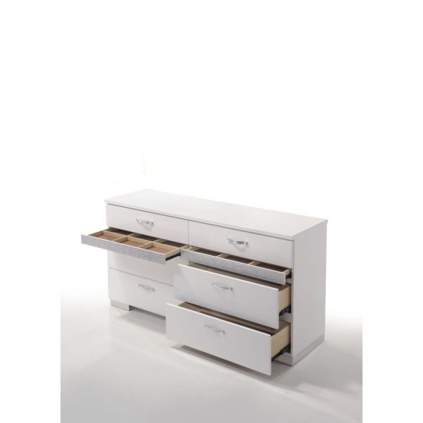 Naima II - Dresser - White High Gloss Discount