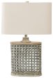 Deondra - Gray - Metal Table Lamp Sale