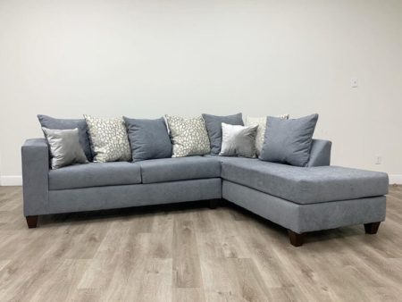 110 Slate Grey Sectional Online now