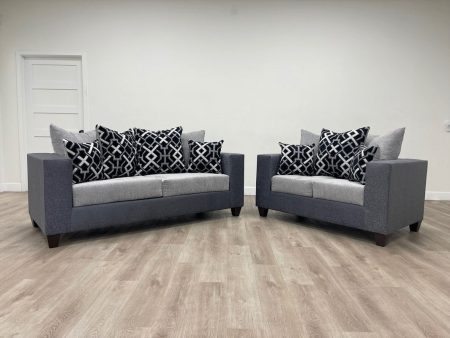 110 2TONE Sofa & Loveseat Discount