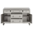 Bling Game - Dining Sideboard Buffet Cabinet - Metallic Platinum Online now