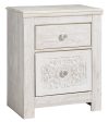 Paxberry Two Drawer Night Stand For Cheap