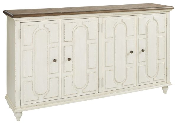 Roranville - Antique White - Accent Cabinet Online Sale