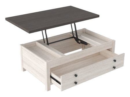 Dorrinson Coffee Table with Lift Top Online Sale