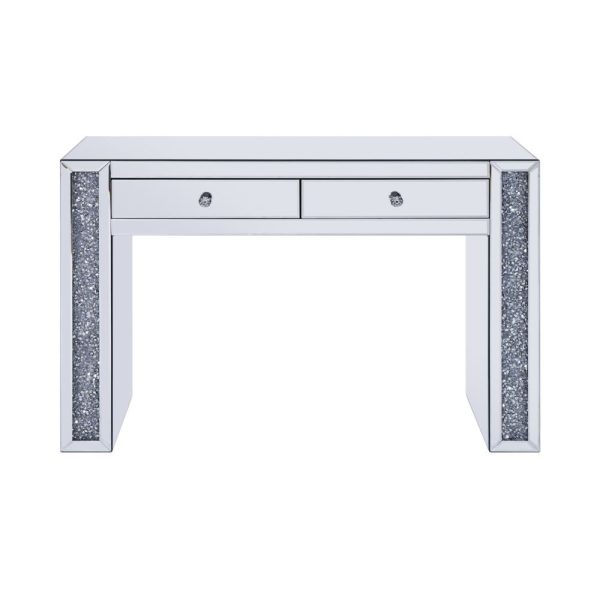 Noralie - Vanity Desk - Mirrored & Faux Diamonds Discount