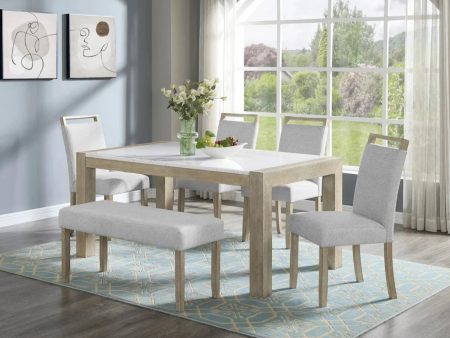 1321 DUNE GREY DINING SET For Sale