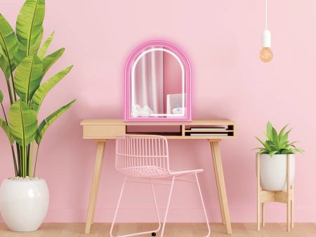 Barbie Arch RGB Tabletop Mirror For Cheap