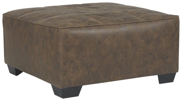 Abalone - Chocolate - Oversized Accent Ottoman Discount