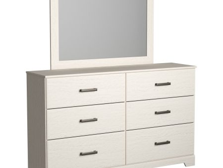 Stelsie - White - Dresser, Mirror Supply