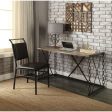 Jodie - Desk - Rustic Oak & Antique Black Online Hot Sale