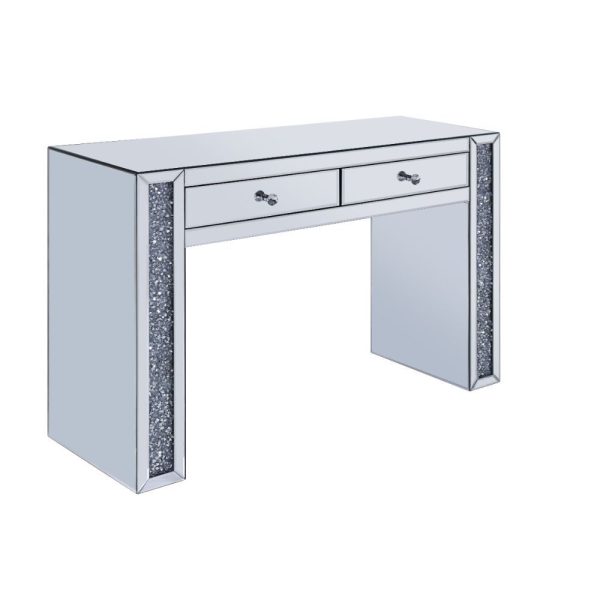 Noralie - Vanity Desk - Mirrored & Faux Diamonds Discount