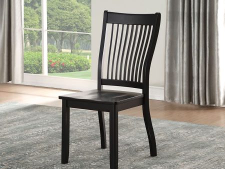 Renske - Side Chair (Set of 2) - Black For Cheap