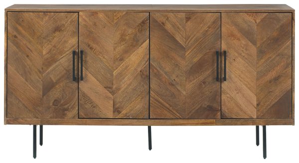 PratTVille - Brown - Accent Cabinet For Cheap