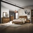 Morales - Dresser - Rustic Oak Finish Fashion