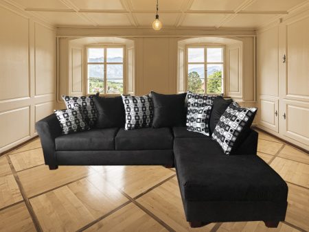 300 Black Galaxy Sectional on Sale