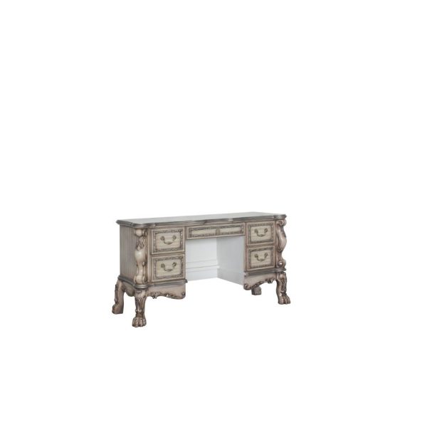 Dresden - Vanity Desk - Vintage Bone White Hot on Sale