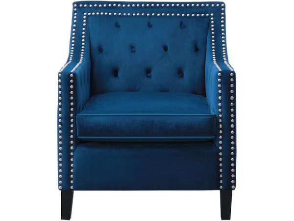 1297NV Blue Accent Chair Discount