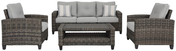 Cloverbrooke Sofa, Chairs & Table Set For Discount