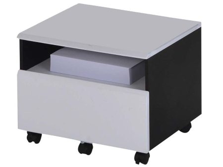 Ellis - File Cabinet - Black & White Discount