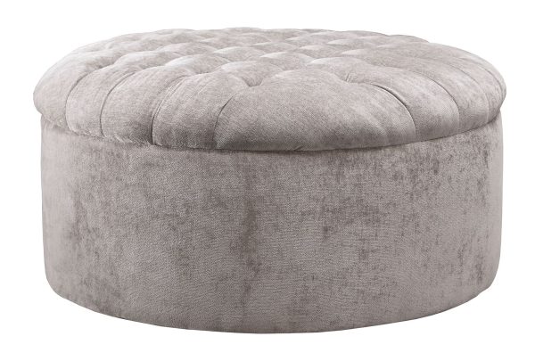 Carnaby - Linen - Oversized Accent Ottoman Online