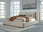 Langford Queen Upholstered Bed Cheap