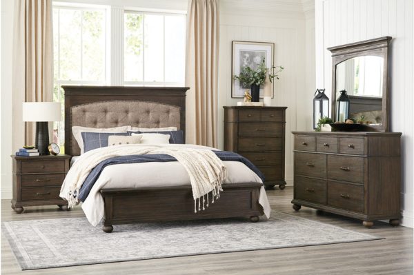 1400 Motsinger Brown Bedroom Set For Discount