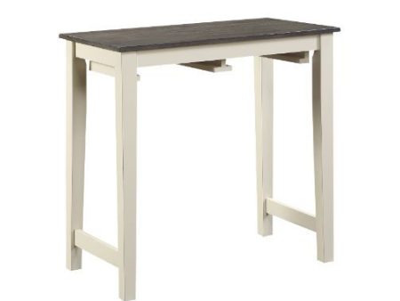 Yobanna - Counter Height Set - Gray Oak & Antique White Finish Discount