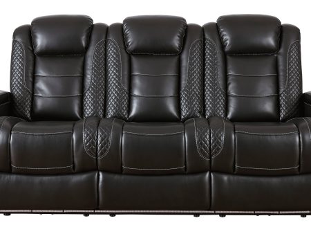 Party Time Power Reclining Sofa with Adjustable Headrest Hot on Sale