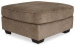 Graftin - Teak - Oversized Accent Ottoman Sale