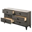 Avantika - Dresser - Faux Marble & Rustic Gray Oak Sale