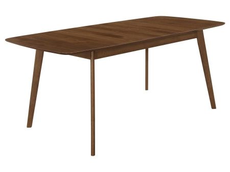 Redbridge - Extension Leaf Dining Table - Natural Walnut Hot on Sale