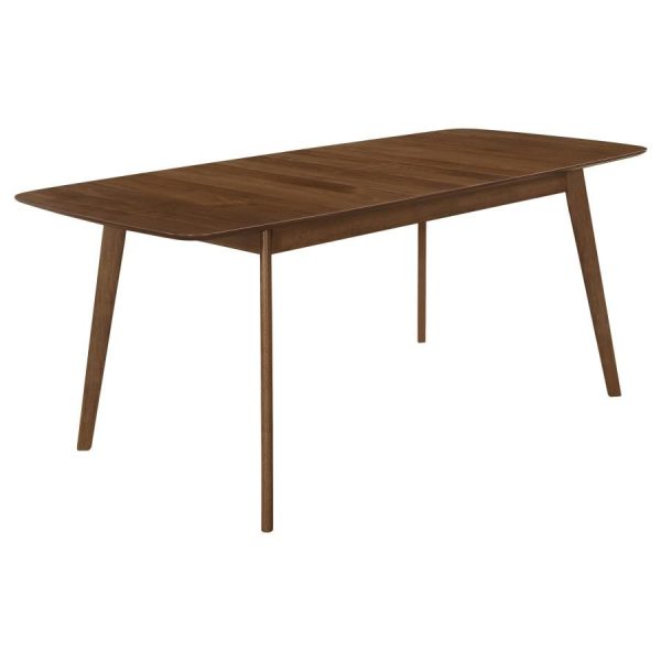 Redbridge - Extension Leaf Dining Table - Natural Walnut Hot on Sale