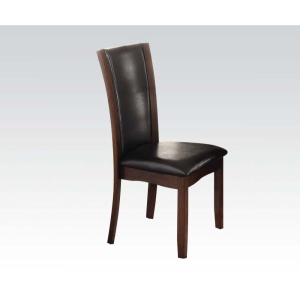 Malik - Side Chair (Set of 2) - Espresso PU & Espresso Supply