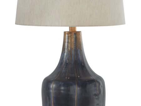 Evania - Indigo - Metal Table Lamp Online Hot Sale