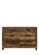 Morales - Dresser - Rustic Oak Finish Fashion