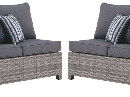 Salem - Gray - Raf   Laf Loveseat W Cush (Set of 2) Supply