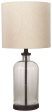 Bandile - Clear   Bronze Finish - Glass Table Lamp Online Sale