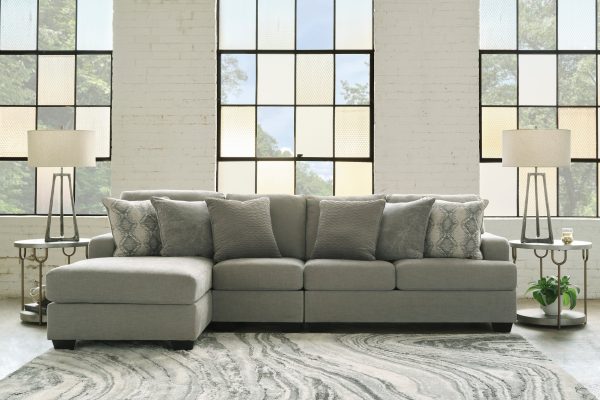 Keener 3-Piece Sectional with Chaise Online now