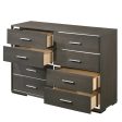 Escher - Dresser - Gray Oak Online Hot Sale