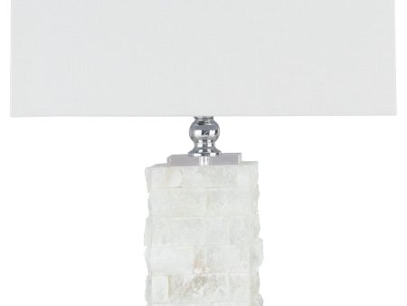 Malise - White - Alabaster Table Lamp Online now