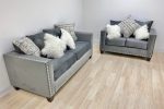 200 Grey Sofa & Loveseat Nailheads For Sale