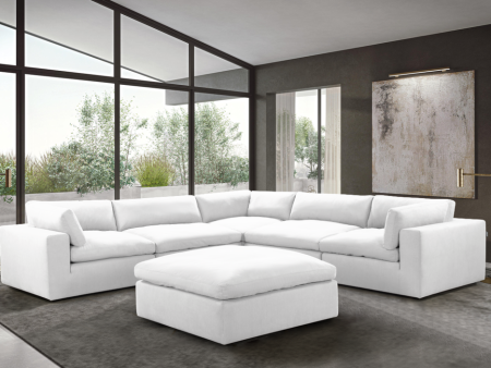 XL Cloud White Sectional For Cheap