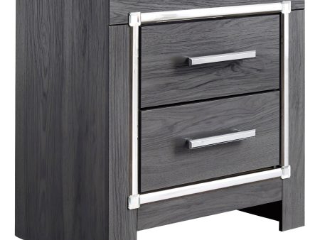 Lodanna Two Drawer Night Stand For Cheap