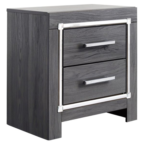 Lodanna Two Drawer Night Stand For Cheap